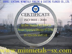 SHANXI XINCHANG MINMETALS FORGING & CASTING FLANGES CO.,LTD.