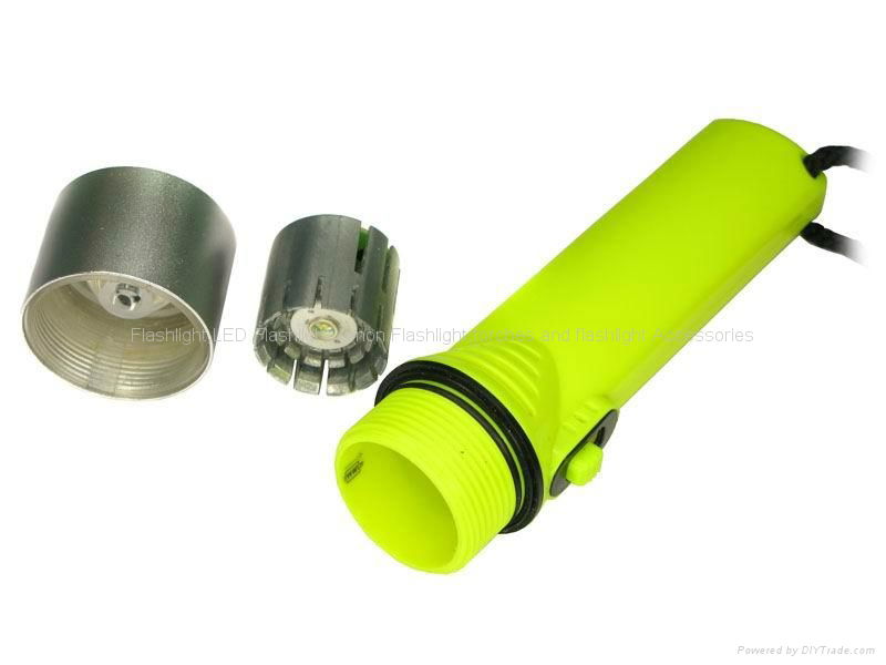 High Power CREE Q5 LED Diving flashlight (C