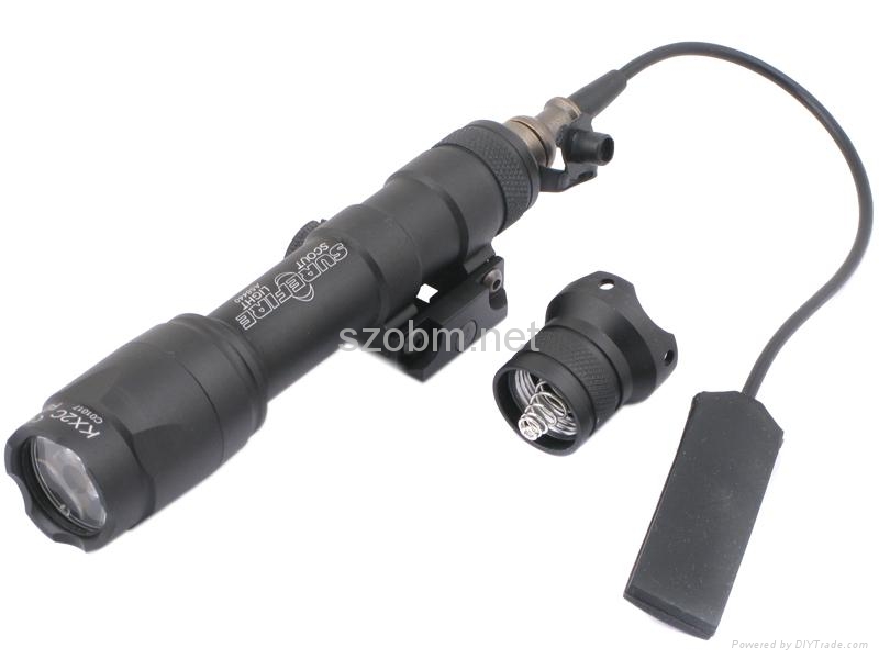 Surefire tactical flashlight with pressure switch questions