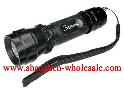 SAIK SA-8 3-mode CREE Q3 LED Aluminum flashlight SAIK SA-8 3-mode CREE Q3 LED Aluminum flashlight