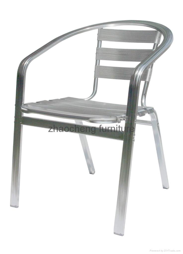 铝合金椅子+-+兆成家具