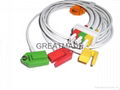 HP M1613A 3-lead IEC Grabber Leadwires 