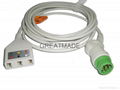 Siemens 3-Lead ECG Trunk Cable  