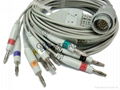 Kanz EKG cable with leadwires (4.0 Banana )