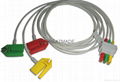 Datex-Ohmeda 3-Lead, IEC  ECG Leadwires  