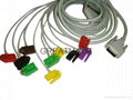 Nihon Kohden EKG cable , IEC , Clip 