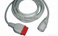 Marquette -Edward Transducer IBP Cable 