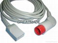 HP -Utah Transducer IBP Cable 