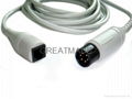 Spacelab- Abbott  transducer IBP  interface cable 