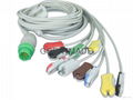 Motara Surveyor 10-Lead EKG Cable with grabber  leadwires