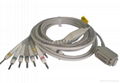 Siemens/Hellige 10-lead ekg cable with leadwires 