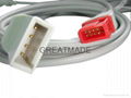 Spacelab- Utah IBP transducer adapter cable 