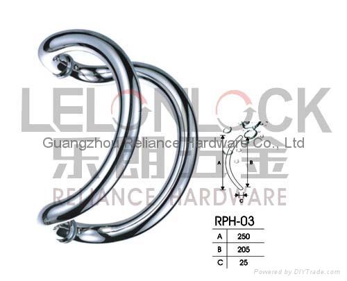 玻璃门拉手 - RPH-03 - 乐朗 (中国 生产商) - 其