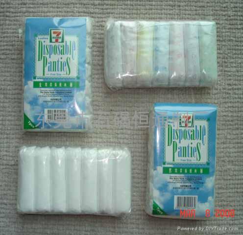 underpants for men. Disposable panties for men and