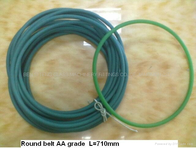 Round belt for tempering furnace Round belt for tempering furnace