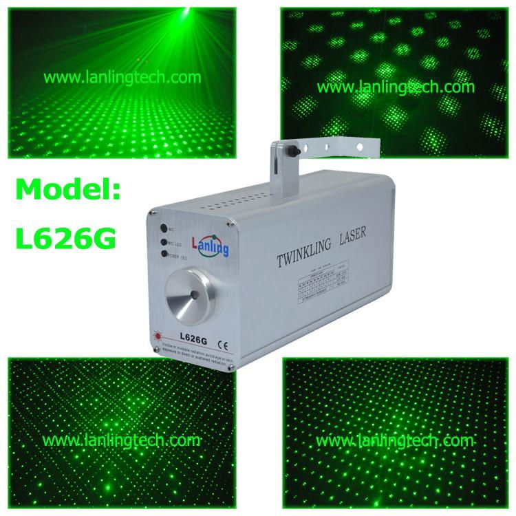 50mW Fireworks Twinkling Laser light projector dmx disco light