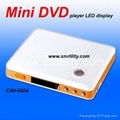 Mini DVD/VCD/CD/MP3 player,simple DVD player,DVD player factory