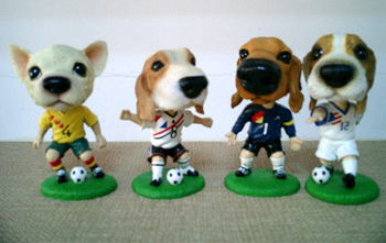 Ποδοσφαιριστές σκύλοι!