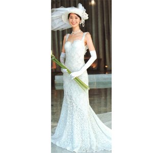Knitted wedding dresses