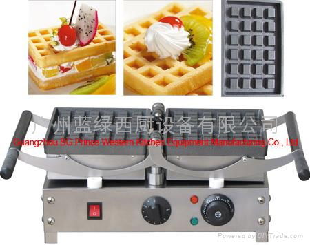 commercial waffle maker. Swings waffle maker