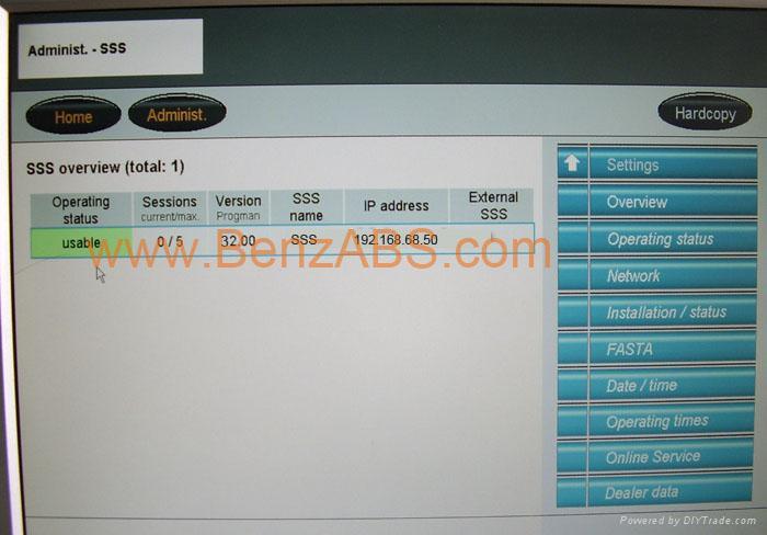 Bmw software service station