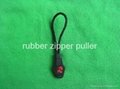 rubber zipper puller 