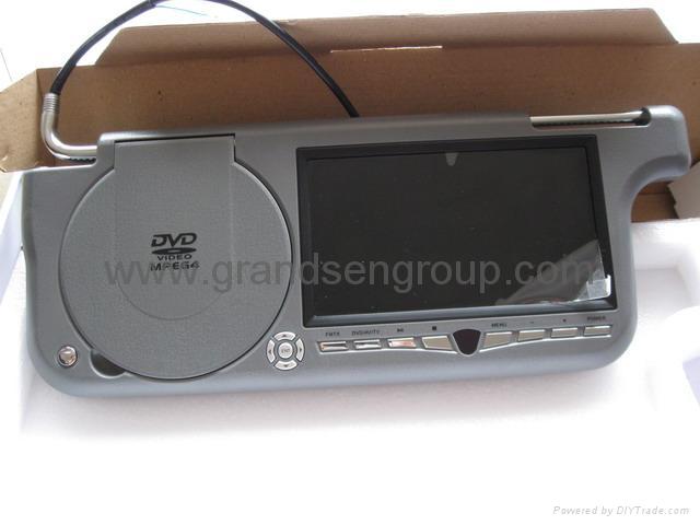 sun visor dvd player. 7quot;(New screen) Sun-visor DVD