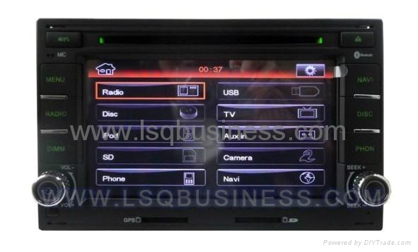 65 inch speical golf4 car dvd player with DVD CD MP3 MP4 