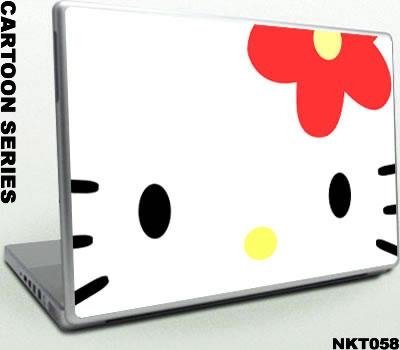 Laptop Skins on Hello Kitty Laptop Sticker  Laptop Skin Hello Kitty Designs   Nkt