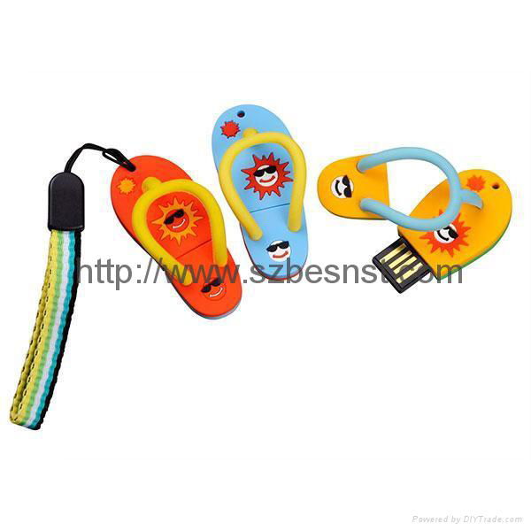 beach sandals. Beach Sandals USB Flash Memory