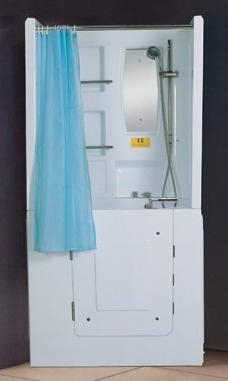 Walk in bathtub T-102B (with backboard) Walk in bathtub T-102B (with backboard)