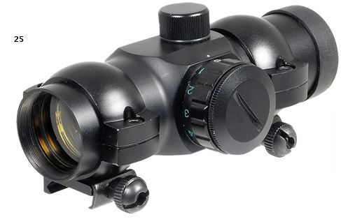 rifle scope. 1x25 rifle scope