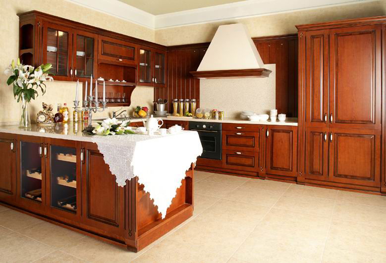 modern luxury wooden cabinets