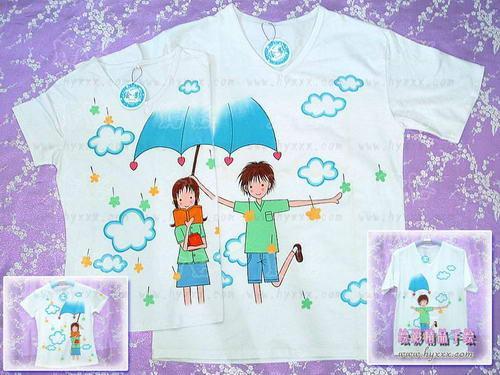 手绘T恤-天使禁猎区 - TX-001 - 绘影 (中国 广东