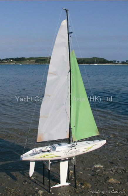 RC Sailboat Triumph 800 - YRCS800 - Beili (China Services or Others 