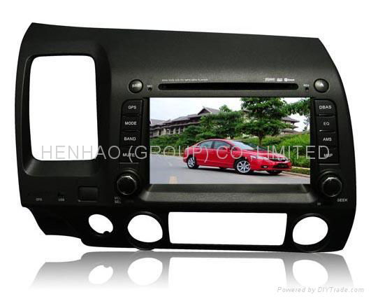 Car GPS Navigation System DVD Player For HONDA CIVIC