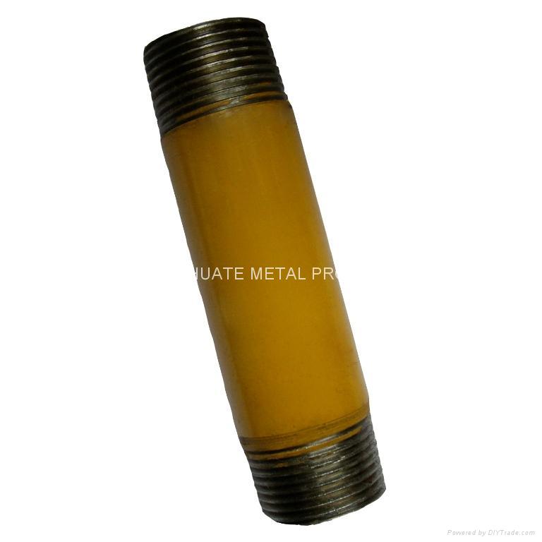 powder coated steel pipe nipples - HT-003 - HT