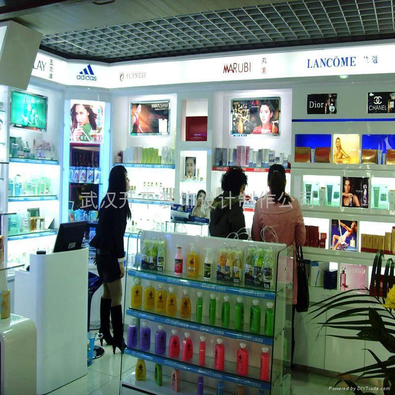 武汉化妆品专卖店展柜设计制作- 欧莱雅玉兰油