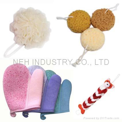 Bathroom Products on Mesh Bath Sponge Bath Flower  Cellulose Sponge   Bof 001   Neh  China