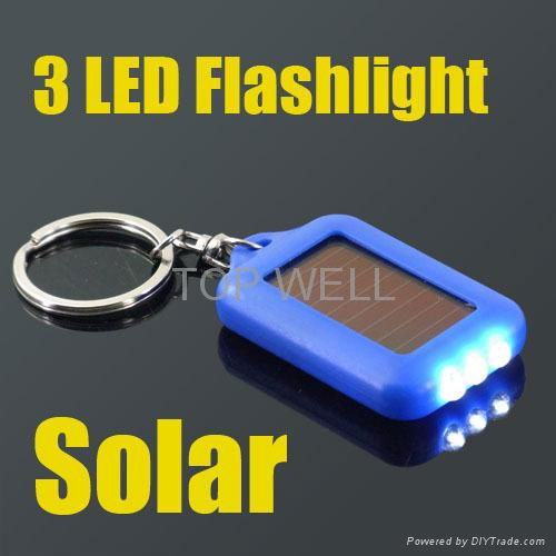 solar powered flashlight. New Solar Powered Flashlight