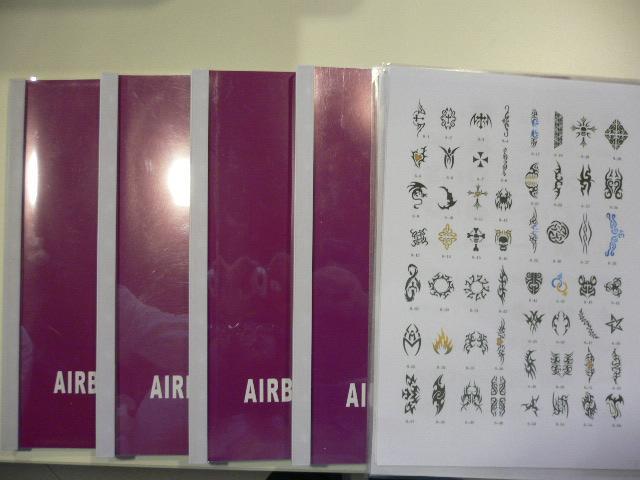 Airbrush Tattoo Stencil Book - JFH01 - JFH (Hong Kong Manufacturer) - Other