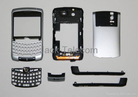OEM BlackBerry Curve 8300 8310 8320 8330 housing Red Silver Titanium Color 