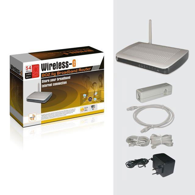 Wireless 802.11G Router + ADSL wireless adsl router. Wireless 802.11G Router + ADSL