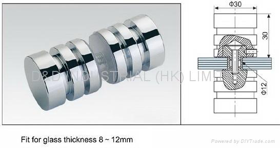 glass shower door hardware. Glass door knob