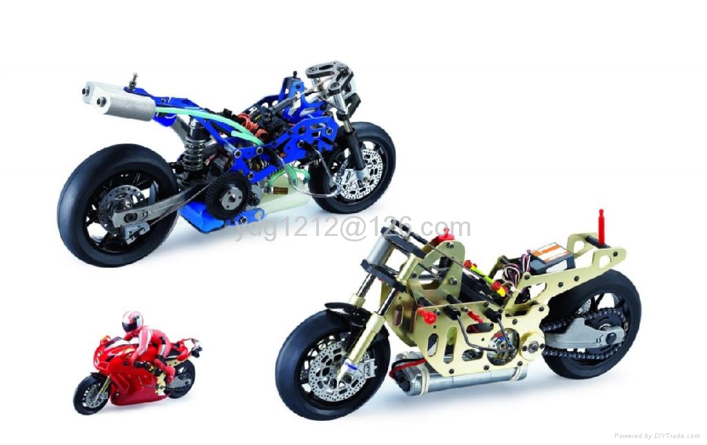 VHEP5 1/5 Electric Radio Remote Control Motorcycle RC Bike RTR