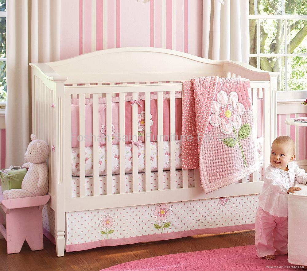 801 Solidwood Baby crib - SY-C-801 - SAINTYANG (China ...