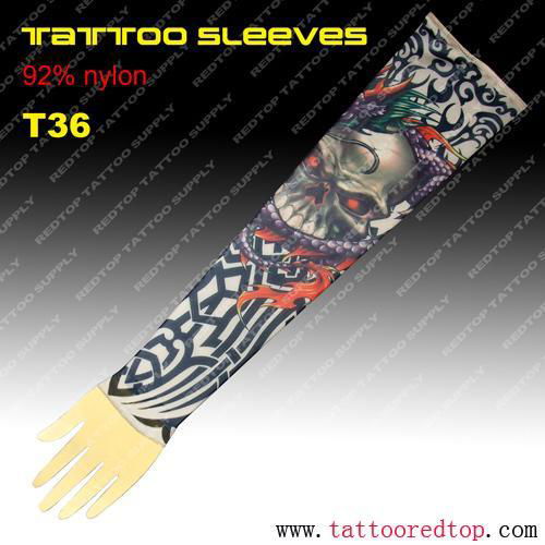 fashionable fantasy tattoo sleeve