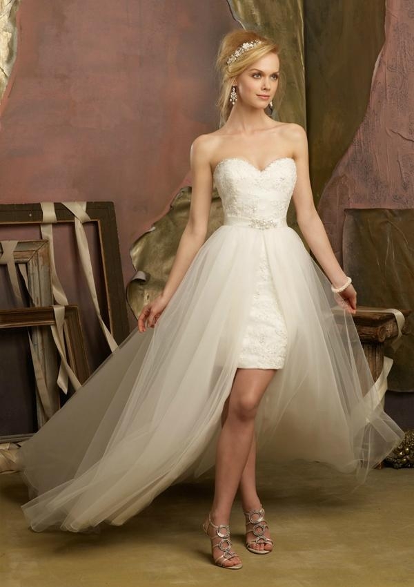 top quality a line sweetheart lace wedding dress 