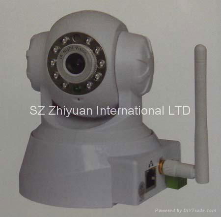 Wireless WiFi motion PTZ Internet Audio IP Camera webcam