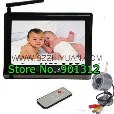 Digital Wireless Camera on Digital Wireless V A Baby Monitor Night Camera 7 Tft Lcd Dv7a Oem